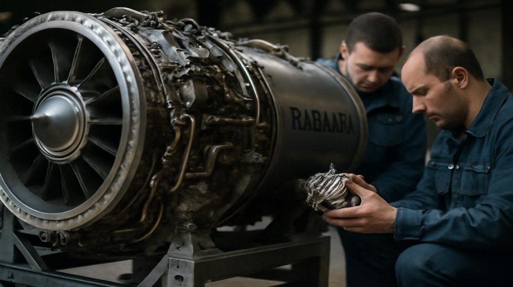 Rafale Fighter Jet Engine