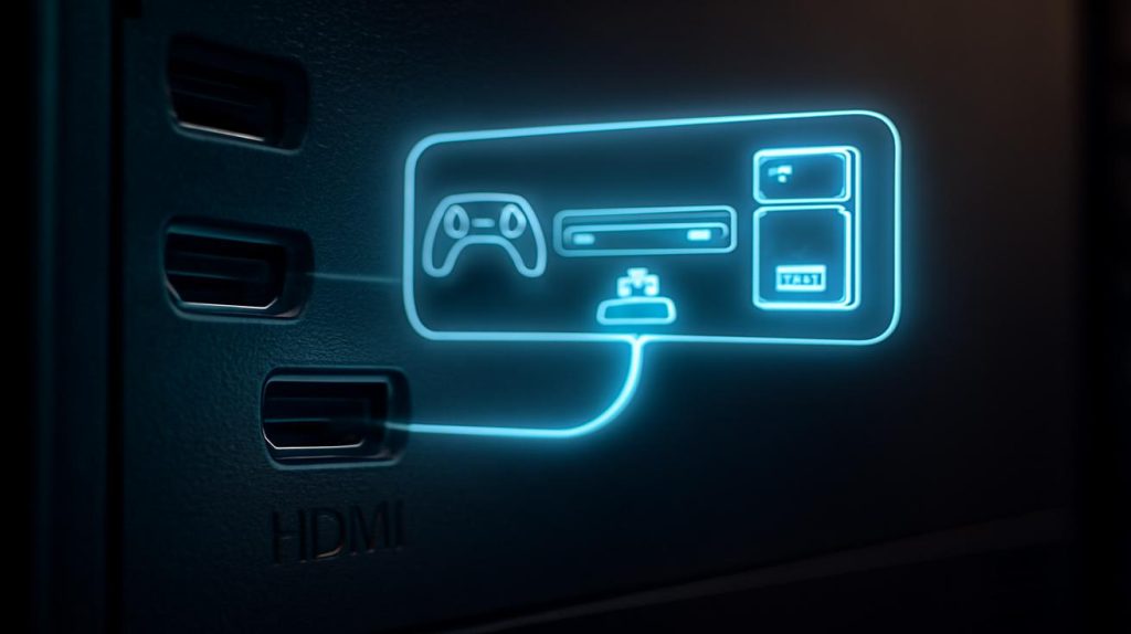 TV Back Panel Ports