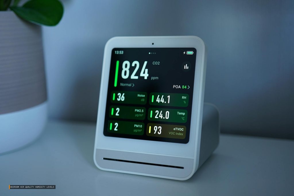 Bedroom Air Quality Humidity Levels