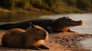 The Surprising Truth: Why Crocodiles Leave Capybaras Alone in South American Waterways
