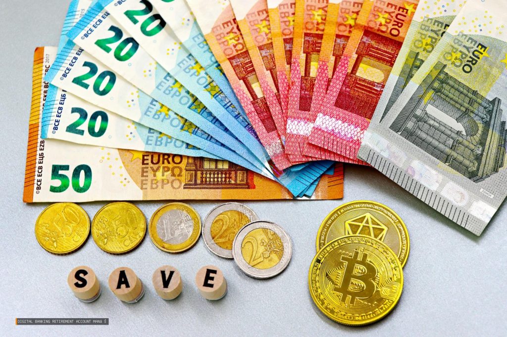 Digital Banking Retirement Account Management Interface