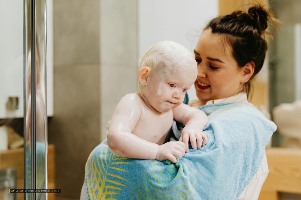 Gentle Senior Skin Care Bathing Safety