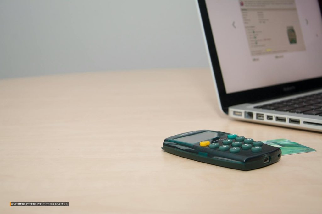Government Payment Verification Banking Confirmation