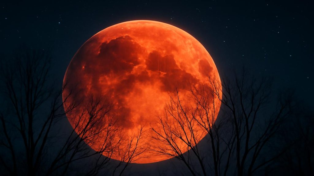 Lunar Eclipse Moon