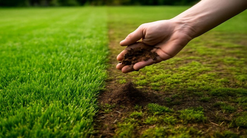 Moss Removal Lawn