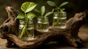 Forest Find Transforms Plant Propagation: How Natural Wood Creates the Perfect Display Stand