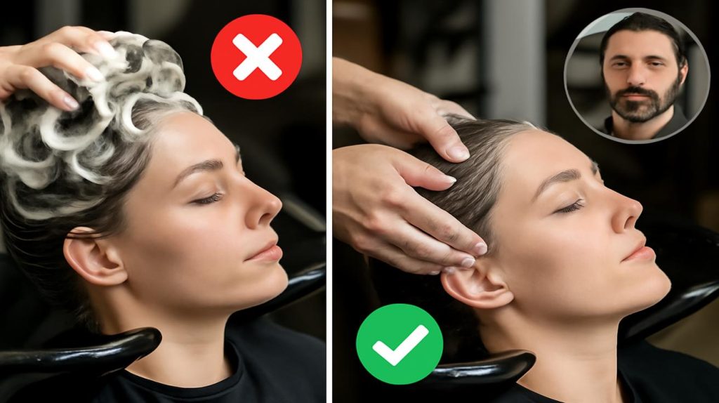 Proper Hair Washing Technique