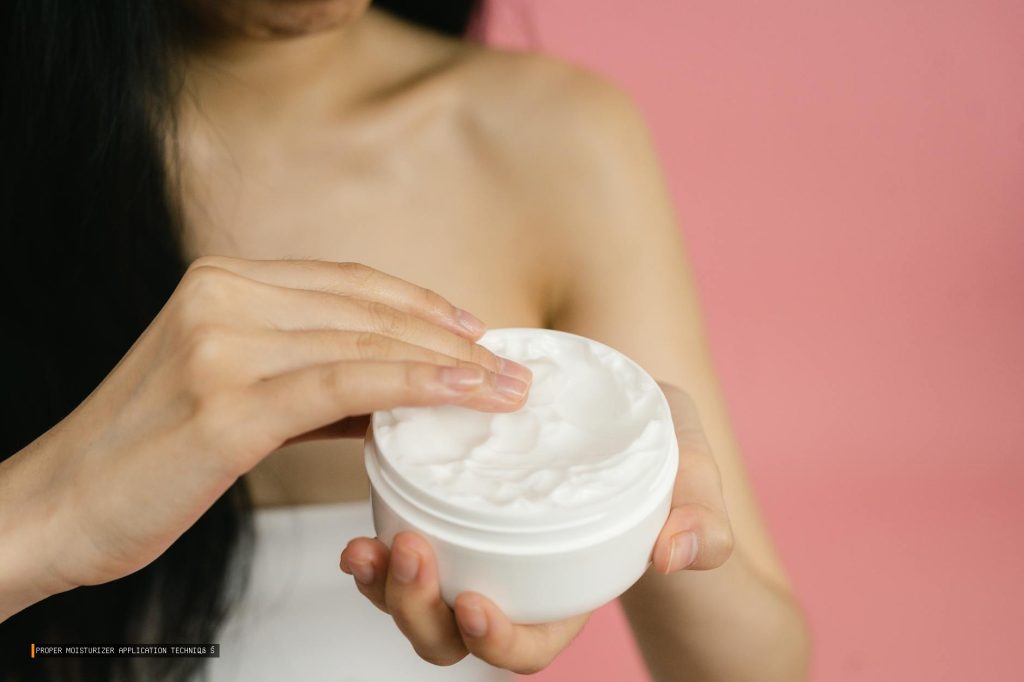 Proper Moisturizer Application Technique Damp Skin