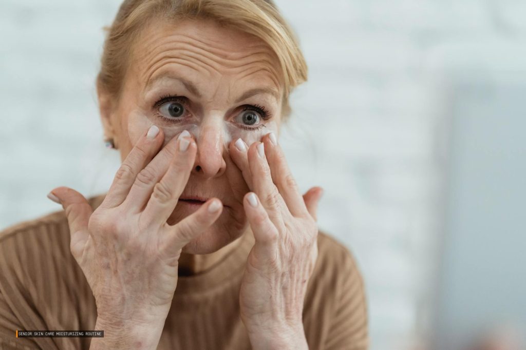 Senior Skin Care Moisturizing Routine